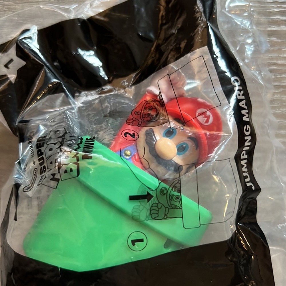 McDonald’s Super Mario Bros Movie toy